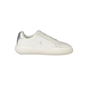 Calvin Klein White Leather Women Women's Sneaker